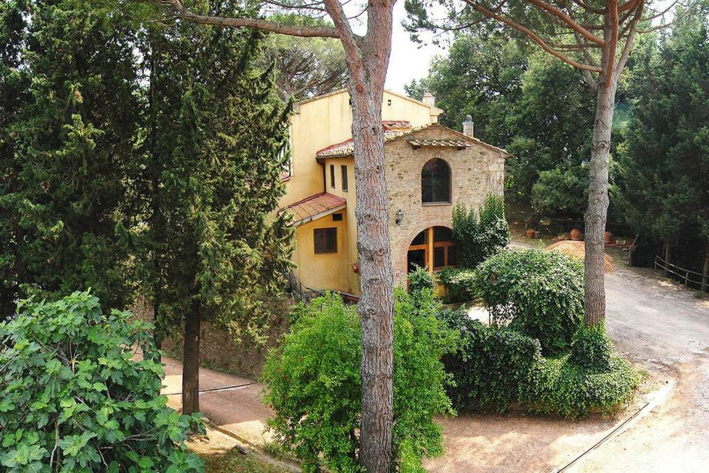 Stunning Country House Overlooking Tuscany Hills Lorenzana Bagian luar foto